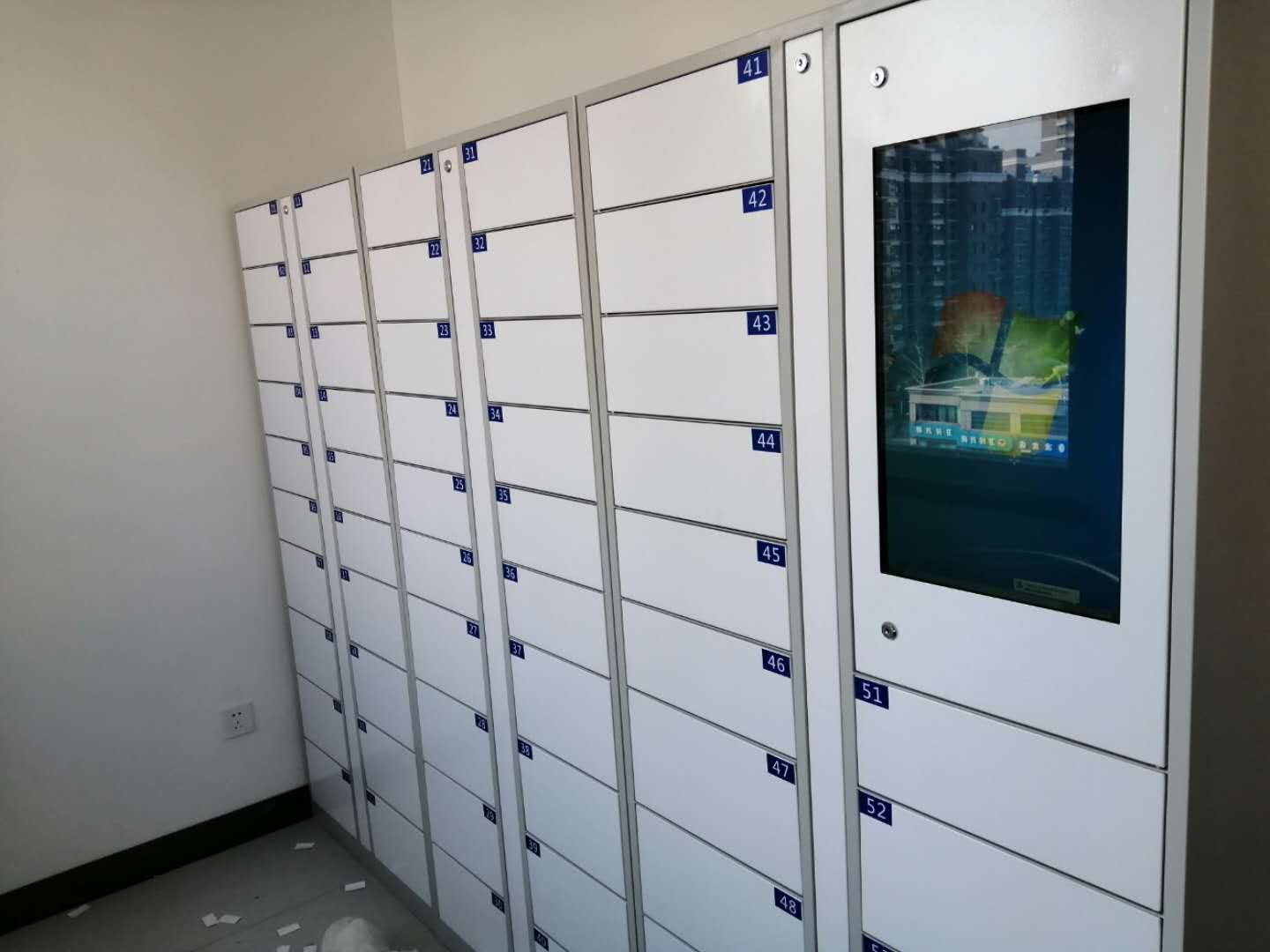 江苏宿迁警局部门文件流转柜